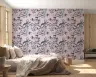 Blush Pink Hummingbird Bellflower Vine Wallpaper 6