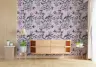 Blush Pink Hummingbird Bellflower Vine Wallpaper 7