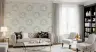 Whimsical Pastel Floral Nest Pattern Wallpaper 7