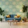 Spring Bird Nest and Floral Pattern Wallpaper 5