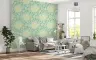 Spring Bird Nest and Floral Pattern Wallpaper 6