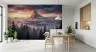 Fiery Alpine Summit Cloudscape Wallpaper Mural 6