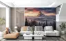 Fiery Alpine Summit Cloudscape Wallpaper Mural 7