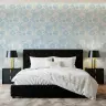 Seashell and Coral Blue Wallpaper 8