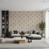 Rustic Terracotta Pottery and Vine Lattice Wallpaper 7