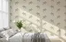 Minimalist Palm Tree Pattern Wallpaper 6
