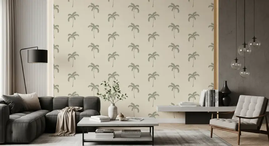 Tropical Palms Wallpaper