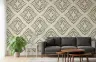 Geometric Dot Patterned Wall Mural 6