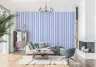 Blue and Purple Vertical Stripe Wallpaper 7