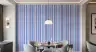 Blue and Purple Vertical Stripe Wallpaper 6