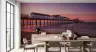 Vibrant Sunset Over Ocean Pier Wall Mural 7