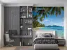 Tropical Island Paradise Scenic Wall Mural 7