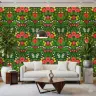 Botanical Garden Birds and Butterflies Wallpaper 6