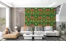 Botanical Garden Birds and Butterflies Wallpaper 8
