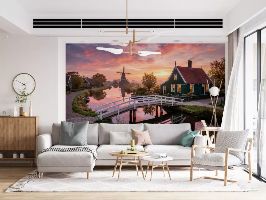Dutch Dawn Serenity Wall Mural