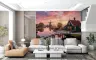 Vibrant Dutch Windmill Sunset Wall Mural 7