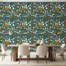 Stylized Harvest Vegetable Pattern Wallpaper 7