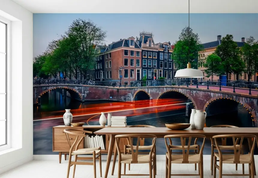 Amsterdam Lights Wall Mural
