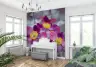 Pink Anemone Flower Wall Mural 6