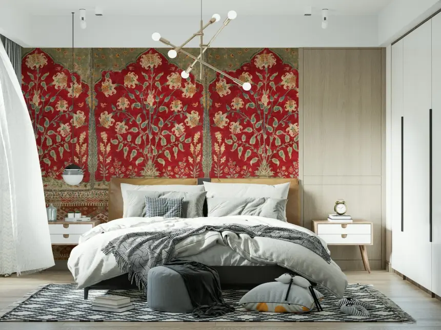 Antique Garden Tapestry Wall Mural