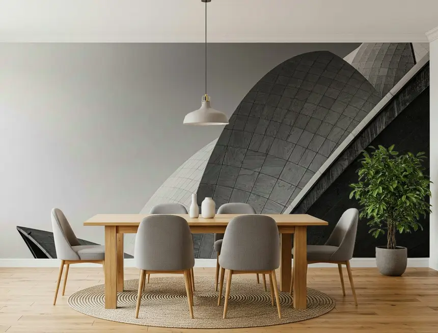Architectural Petals Wall Mural -2326857