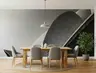 Modern Architectural Curves Wall Mural 8
