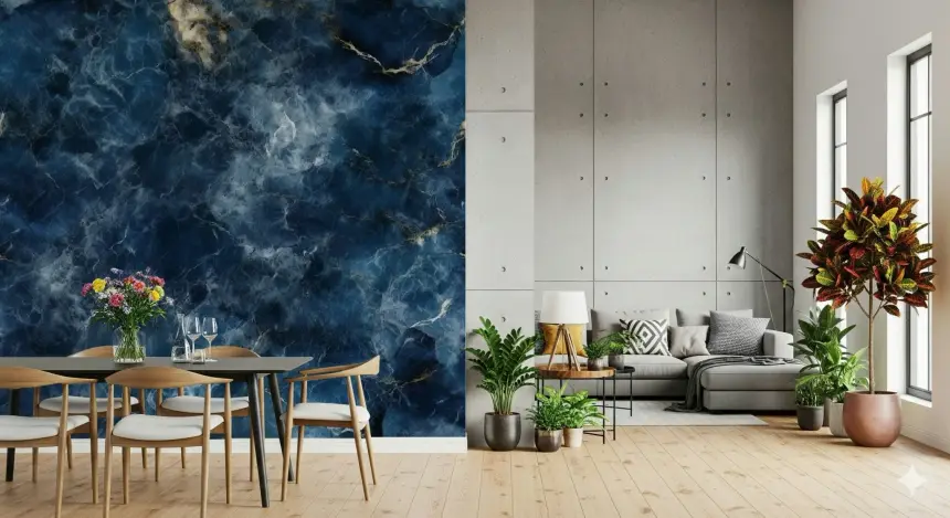 Azure Depths Wall Mural -2566712