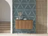 Art Deco Starburst Geometric Wallpaper 6