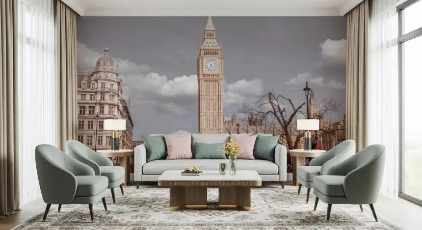 Big Ben Standing Tall Wall Mural