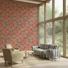 Coral Hydrangea Floral Wallpaper 6