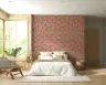 Coral Hydrangea Floral Wallpaper 7