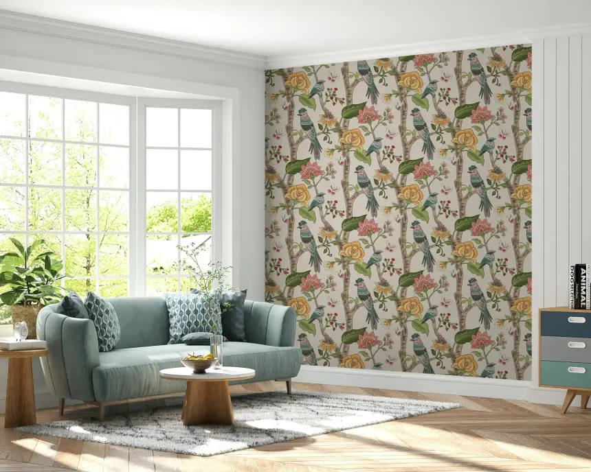 Birdsong Blooms Wallpaper -3076497