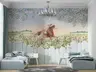Spring Meadow Horse Wall Mural 6