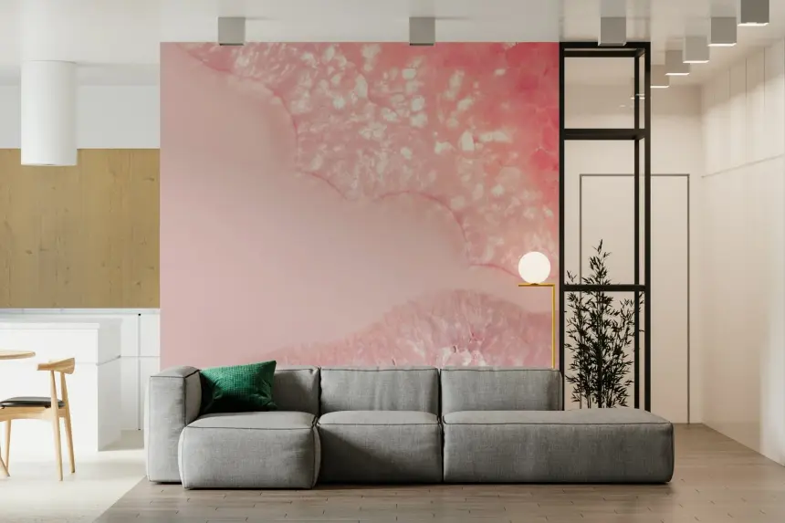 Blossom Petal Serenity Crystals Wall Mural