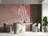 Pink Agate Slice Wall Mural 8