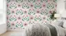Pink Floral Symmetry Wallpaper 6