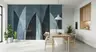 Geometric Peaks Abstract Wall Mural 6