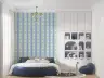 Pastel Floral Stripe Wallpaper 7