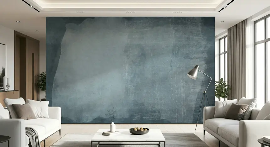 Blue Haze Texture Wall Mural - 2583410