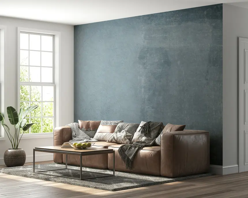 Blue Haze Texture Wall Mural - 2583410