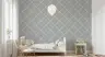 Grey Dotted Diamond Geometric Wallpaper 8