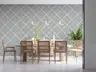 Grey Dotted Diamond Geometric Wallpaper 7