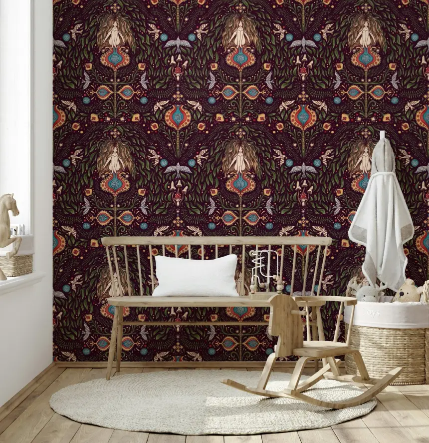 Boho Forest Dream Wallpaper -3228133