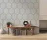 Geometric Hexagon Pattern Grey Wallpaper 6