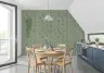 Sage Green Bird and Floral Trail Wallpaper 6