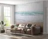 Tranquil Beach Waves and Sandy Shore Wall Mural 8