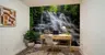 Cascading Forest Waterfall Scenic Wall Mural 6