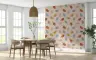Whimsical Bird Silhouette Pattern Wallpaper 8