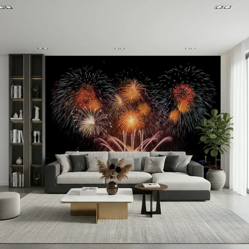 City Light Sparkle Wall Mural -2305733