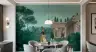 Idyllic European Landscape with Figures Wall Mural 7